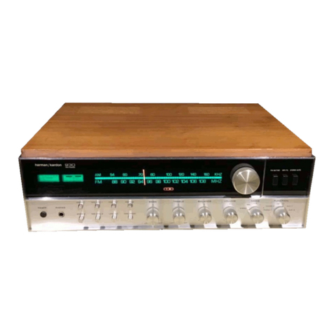 Harman Kardon 930 Technical manual