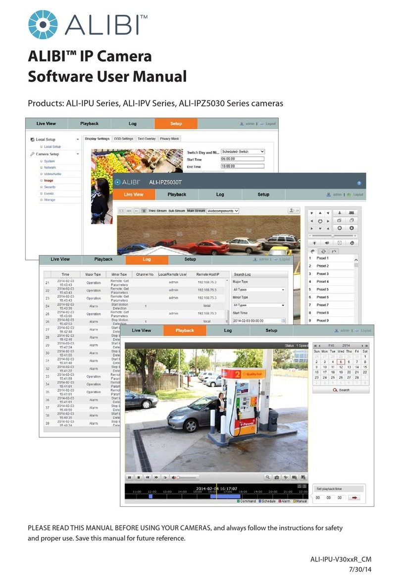 ALIBI ALI-IPU Series Software user manual