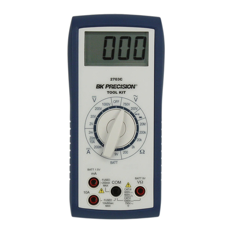 B+K precision 2703C User manual B+K precision 2703C User manual