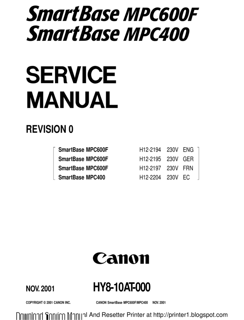 Canon SmartBase MPC600F User manual