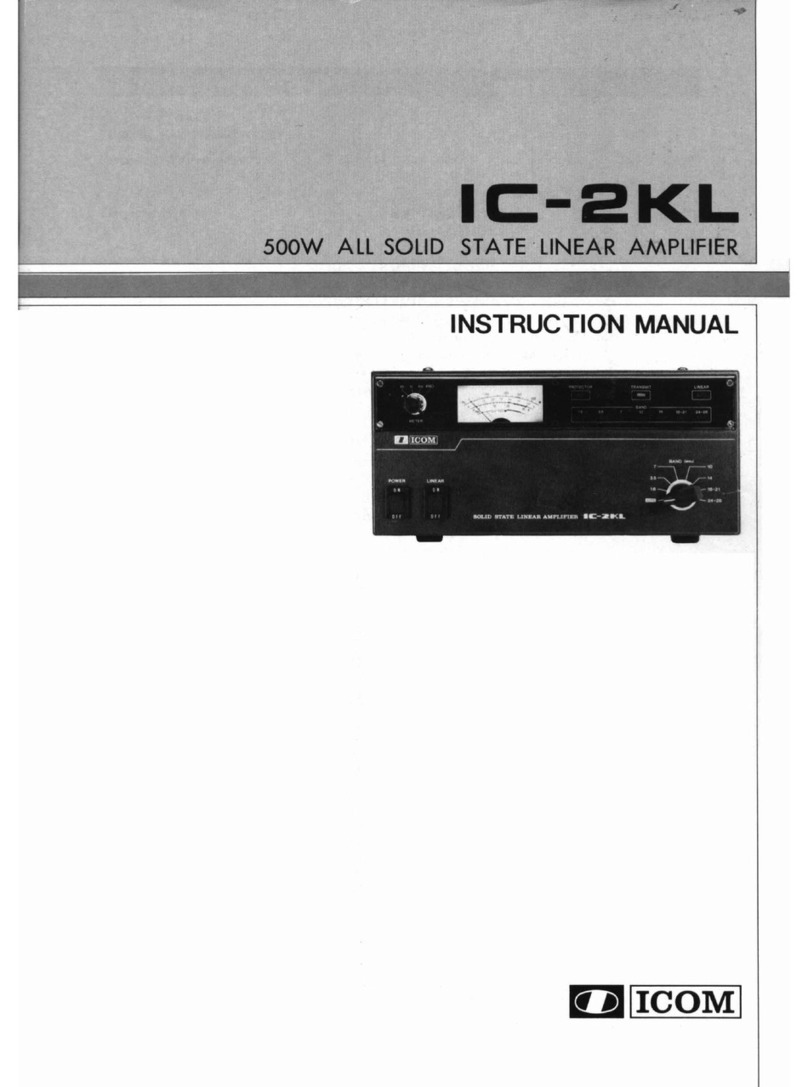 Icom IC-2KL User manual