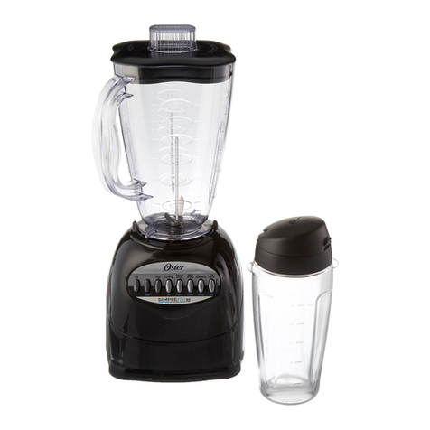 Sunbeam Blender User manual