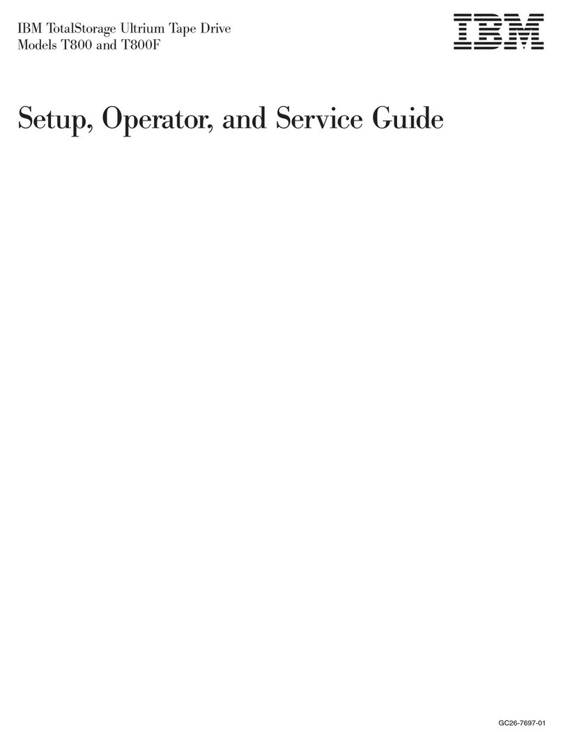 IBM TotalStorage Ultrium T800 Operator's guide