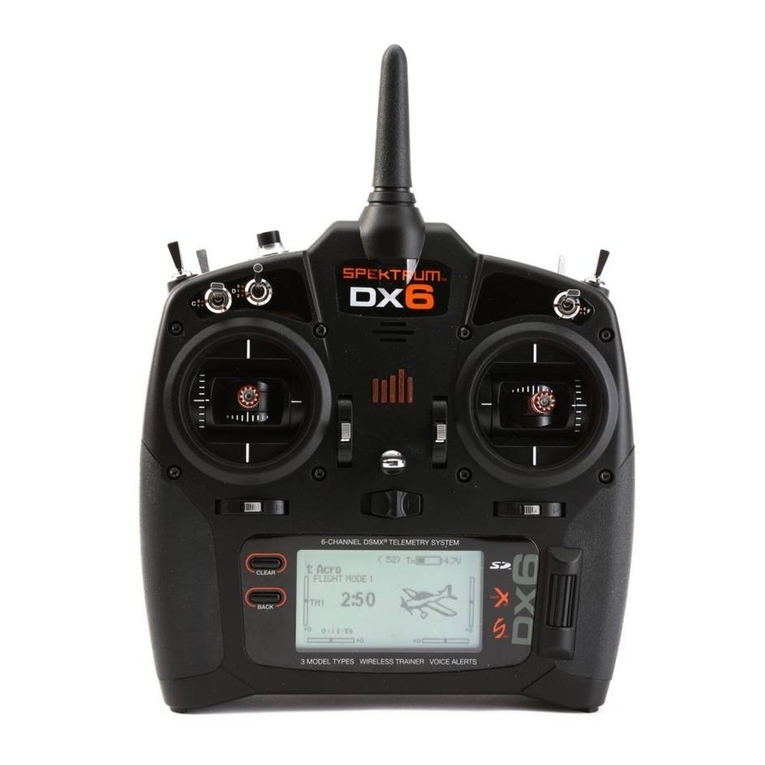 Spectrum DX6 User manual