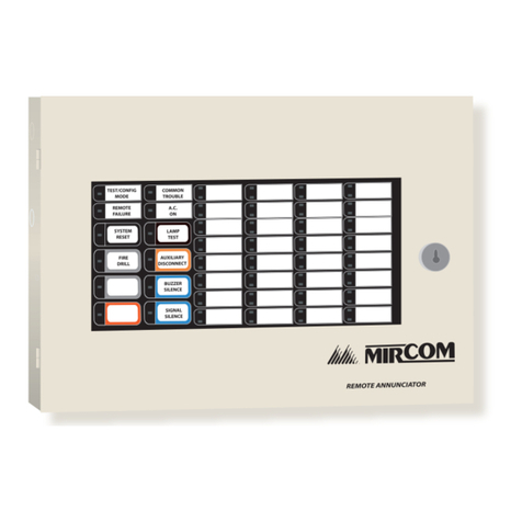 Mircom RA-1000 Series User manual