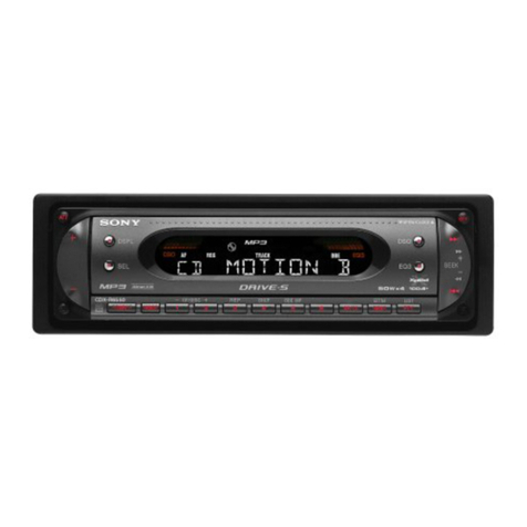 Sony CDX-R5515X - Fm/am Compact Disc Player Service manual