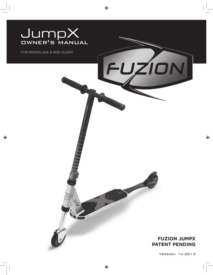 Fuzion JUMPX owner's manual