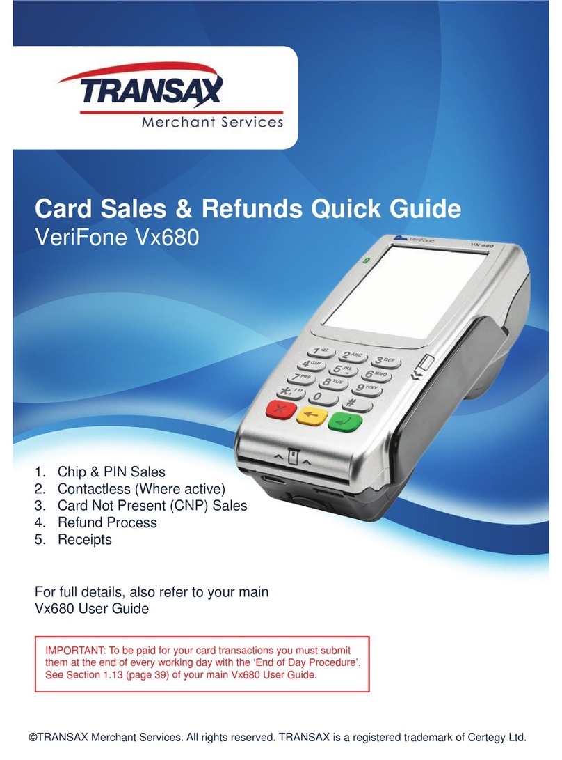 VeriFone HICAPS VX680 User manual VeriFone HICAPS VX680 User manual