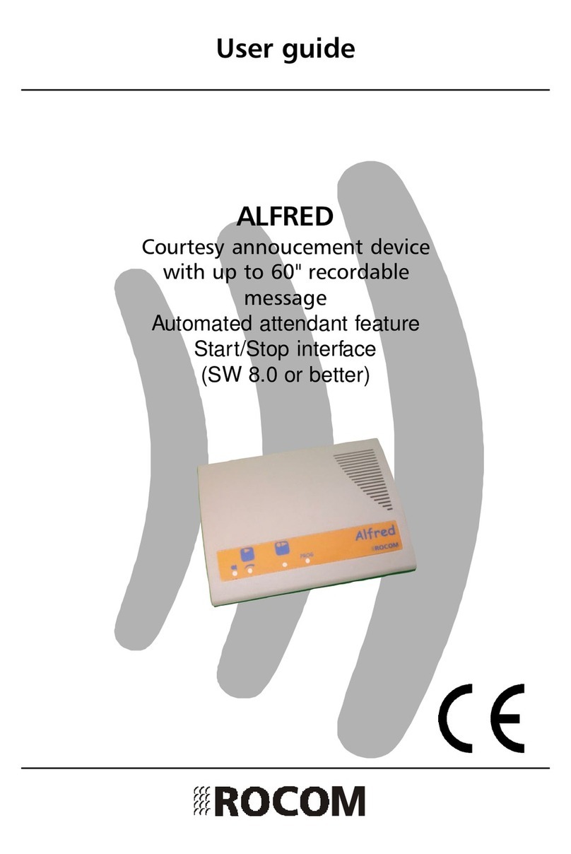 Rocom ALFRED user guide