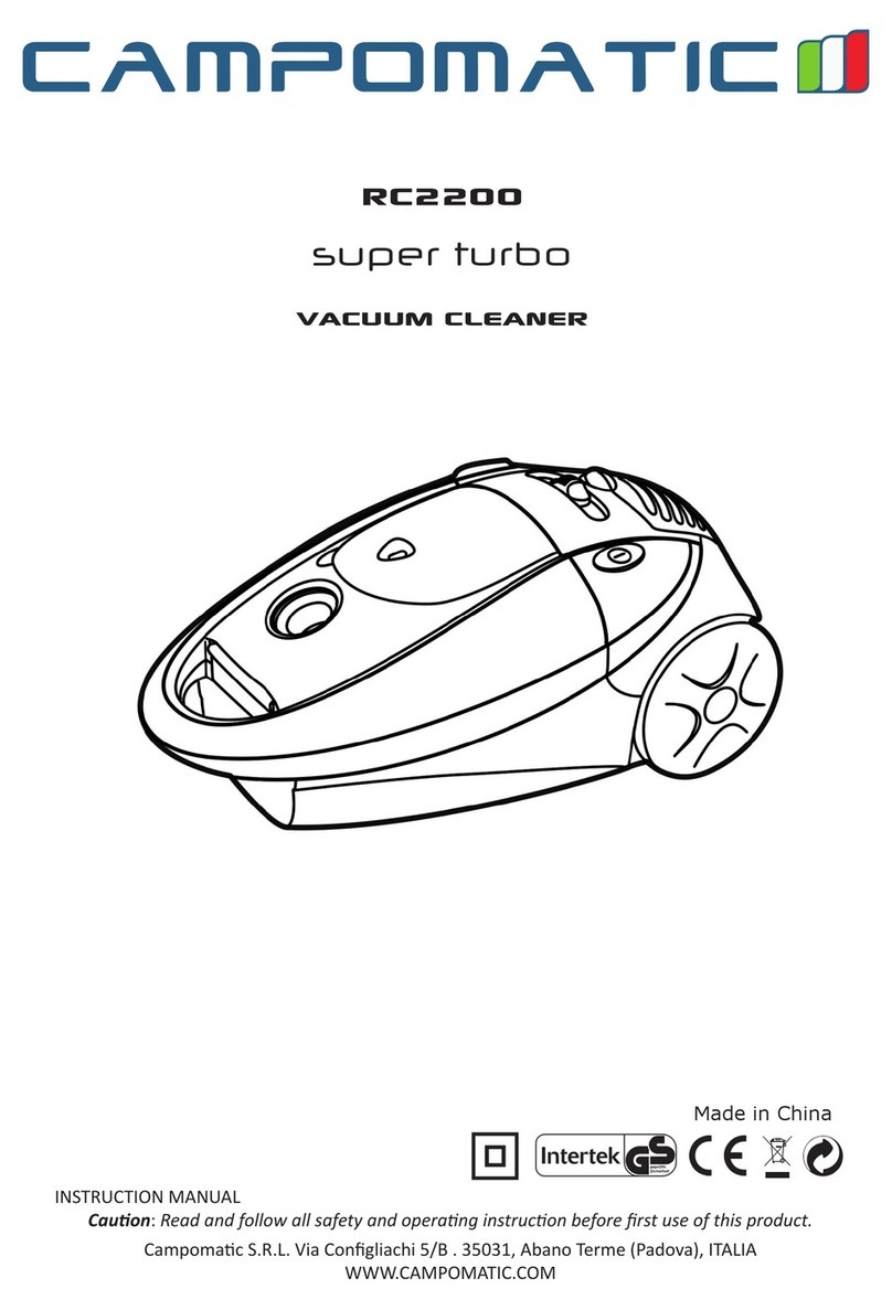 Campomatic RC2200 Super Turbo instruction manual