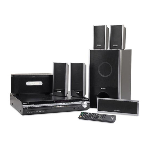 Sony DAV-HDX277WC - Bravia Theater System User manual