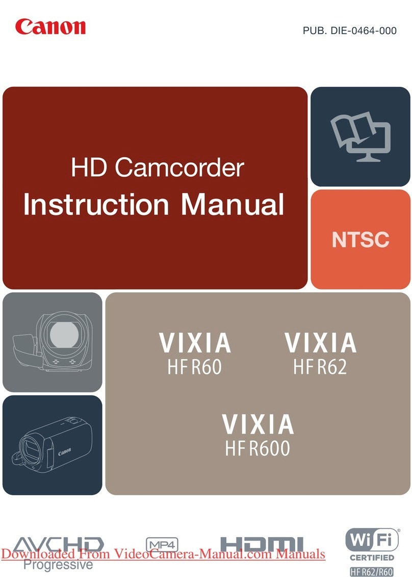 Canon VIXIA HFR60 User manual
