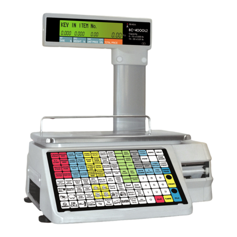 ISHIDA BC-4000 User manual