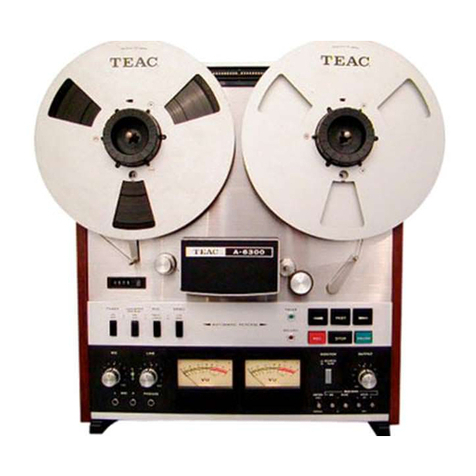 Teac A-6300 owner's manual
