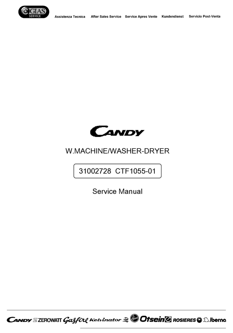 Candy CTF1055-01 User manual Candy CTF1055-01 User manual