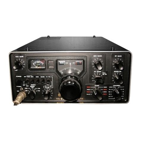 Yaesu FT-221R User manual