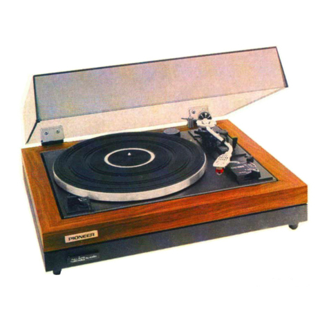 Pioneer PL-A45D User manual
