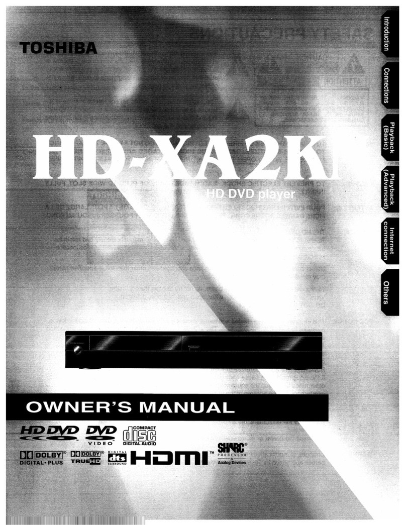 Toshiba HD-XA2KN User manual