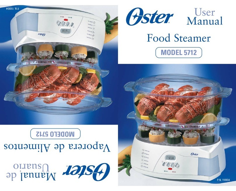 Oster 5712 User manual Oster 5712 User manual