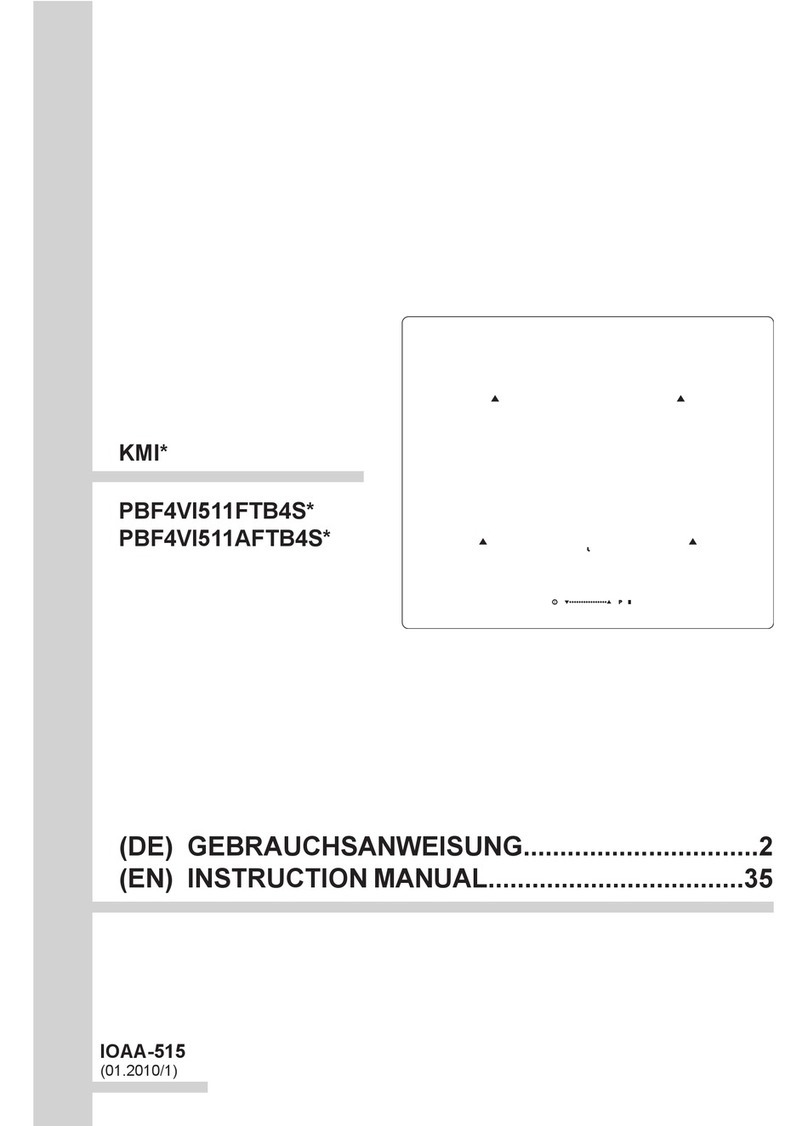 Amica PB4VI511FTB4S Series User manual