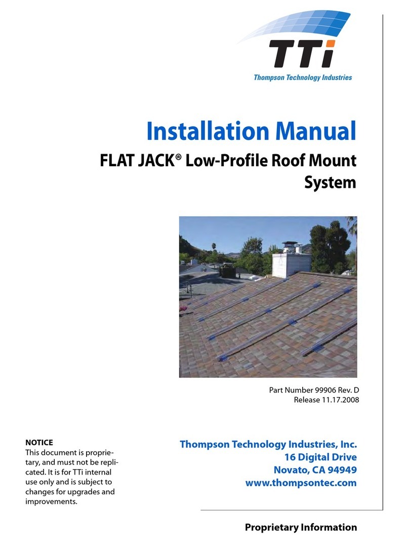 TTI FLAT JACK installation manual TTI FLAT JACK installation manual