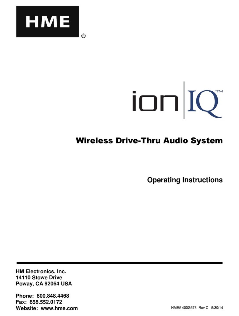 HME ION IQ User manual