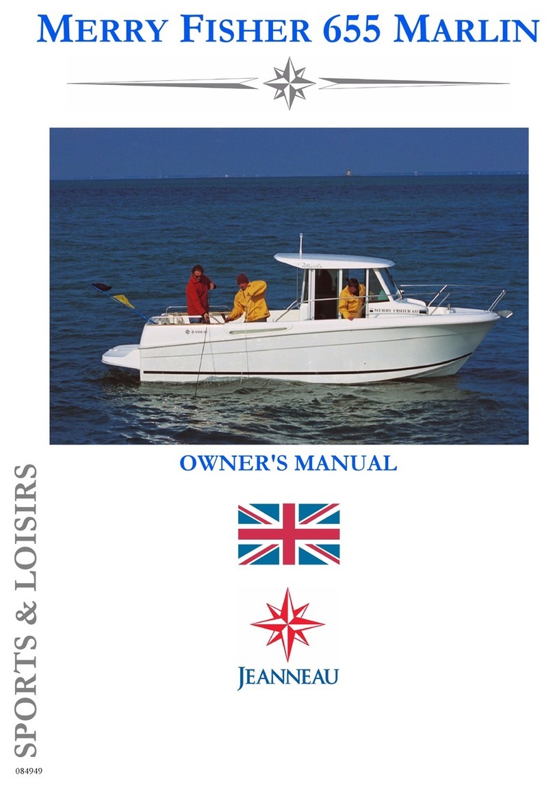 Jeanneau MERRY FISHER 655 MARLIN User manual