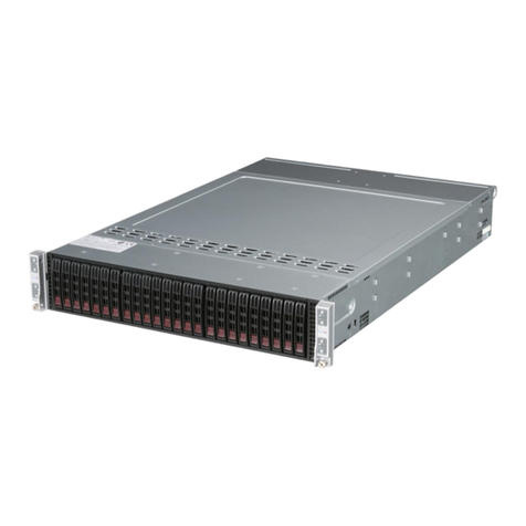 Supero 2U Twin3 SuperServer 2015TA-HTRF User manual Supero 2U Twin3 SuperServer 2015TA-HTRF User manual