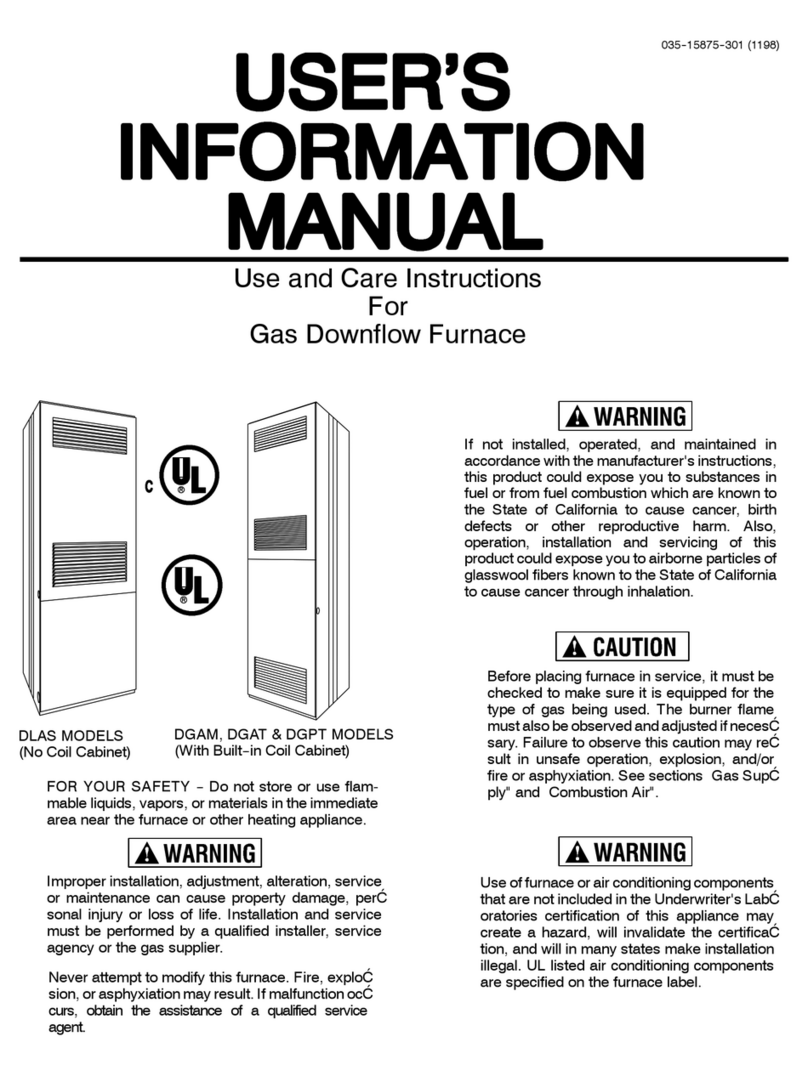 Unitary products group DLAS Installation guide