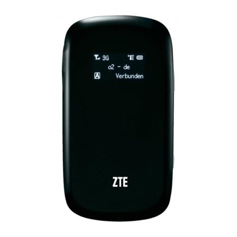 Zte MF60 User manual
