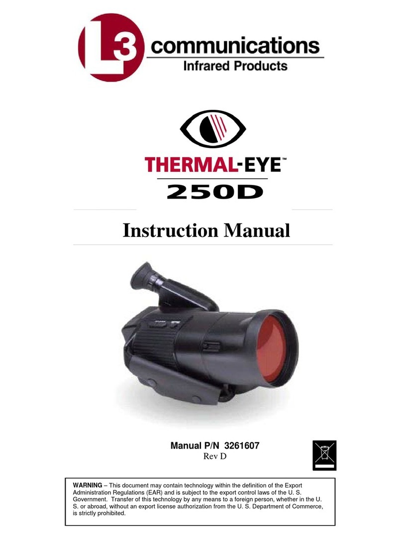 L3 Communications 3261607 Thermal-Eye 250D instruction manual L3 Communications 3261607 Thermal-Eye 250D instruction manual