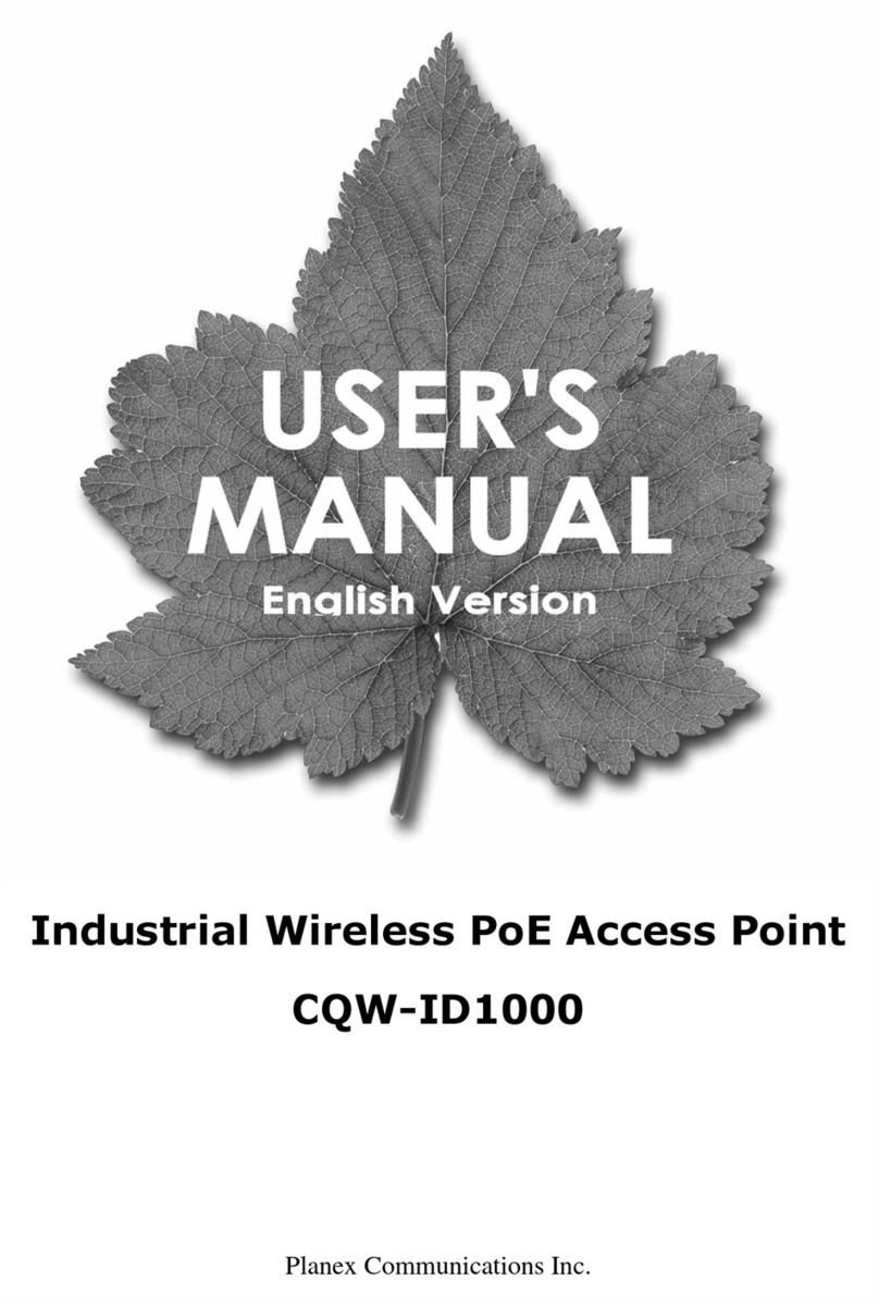 Planex CQW-ID1000 User manual