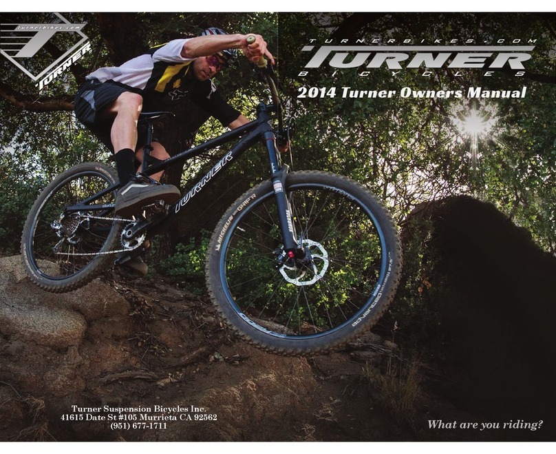 Turner 2014 DHR owner's manual