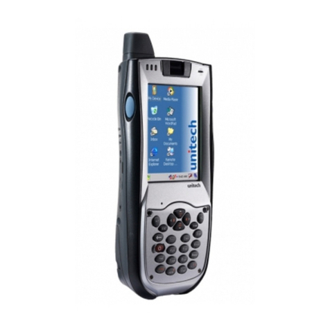 Unitech PA968 Operation manual