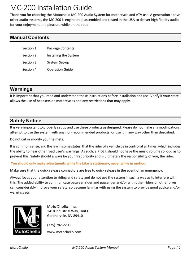 MotoChello MC?200 installation guide