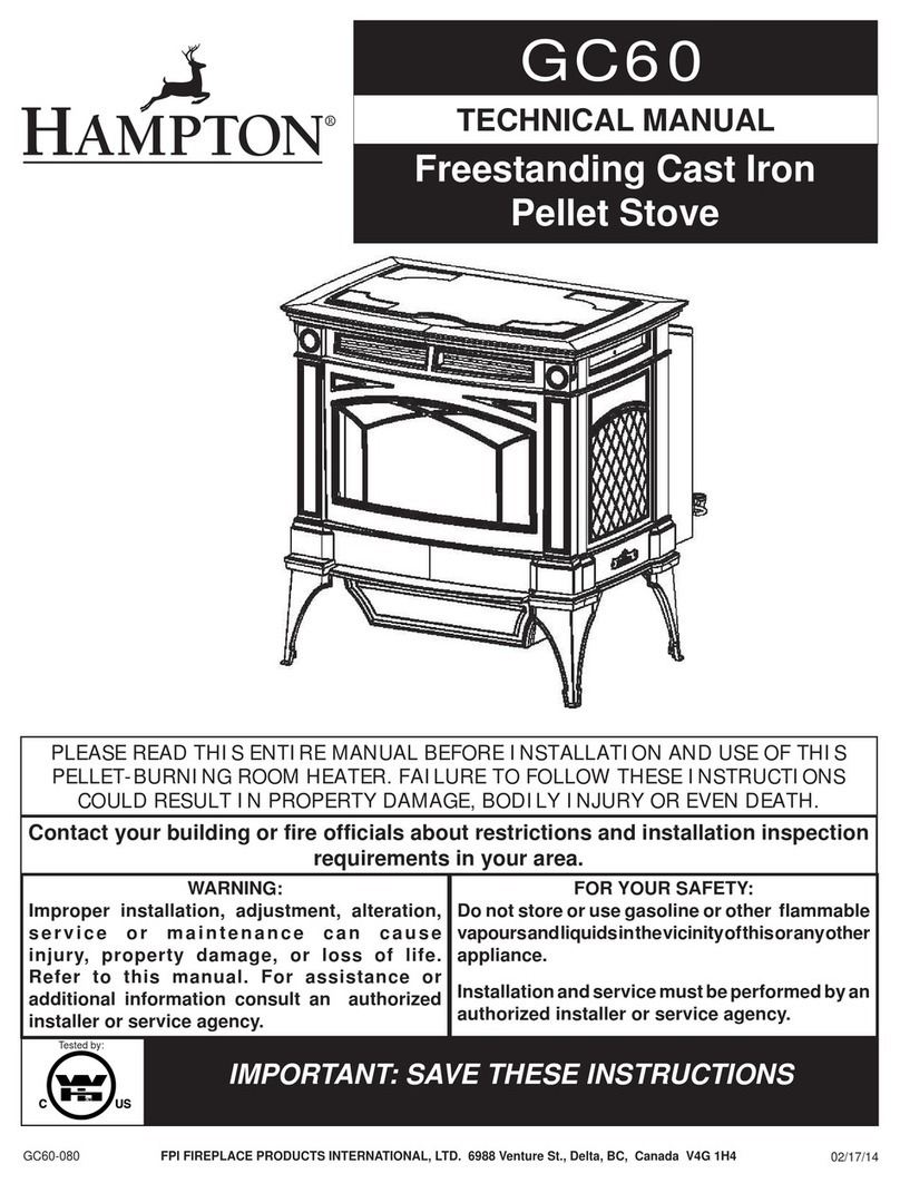 HAMPTON BAY Greenfire GC60 Technical manual