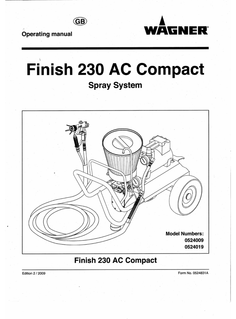 WAGNER Finish 230 Ac Compact User manual