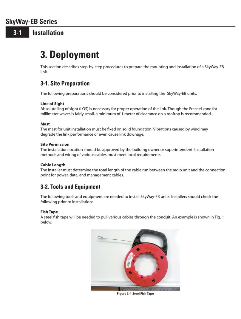 Solectek SkyWay-EB series installation manual Solectek SkyWay-EB series installation manual