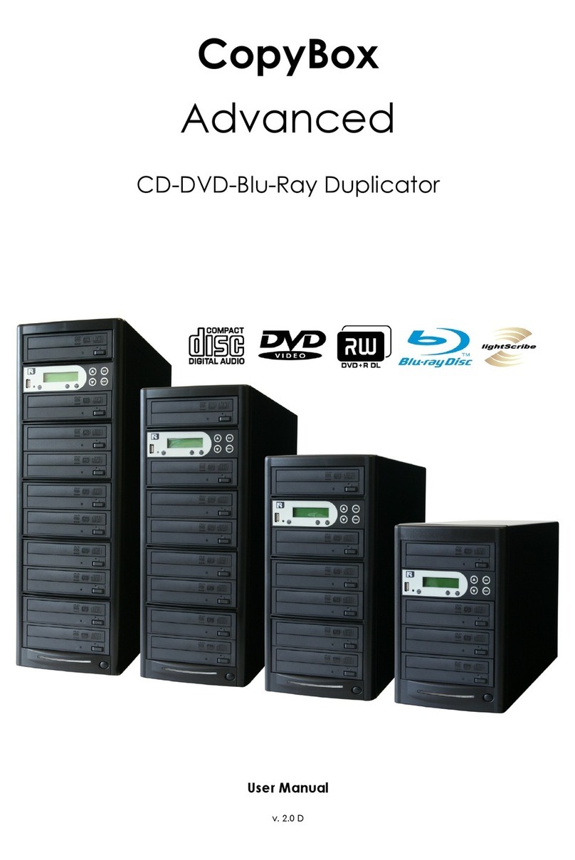 CopyBox Advanced User manual