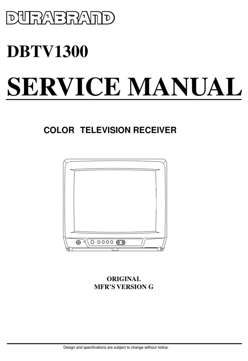 Durabrand DBTV1300 User manual