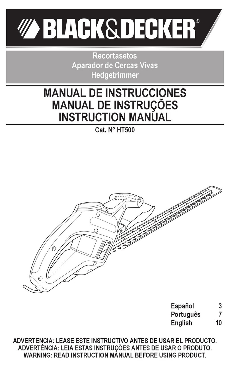 Black & Decker HT500 User manual