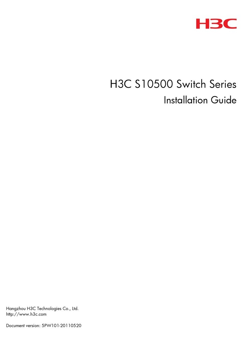 H3C S10504 User manual H3C S10504 User manual