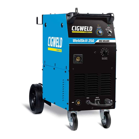 CIGWELD WeldSkill 250 MIG Service manual