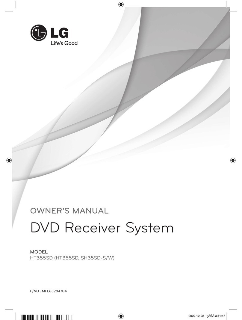 LG HT355SD User manual