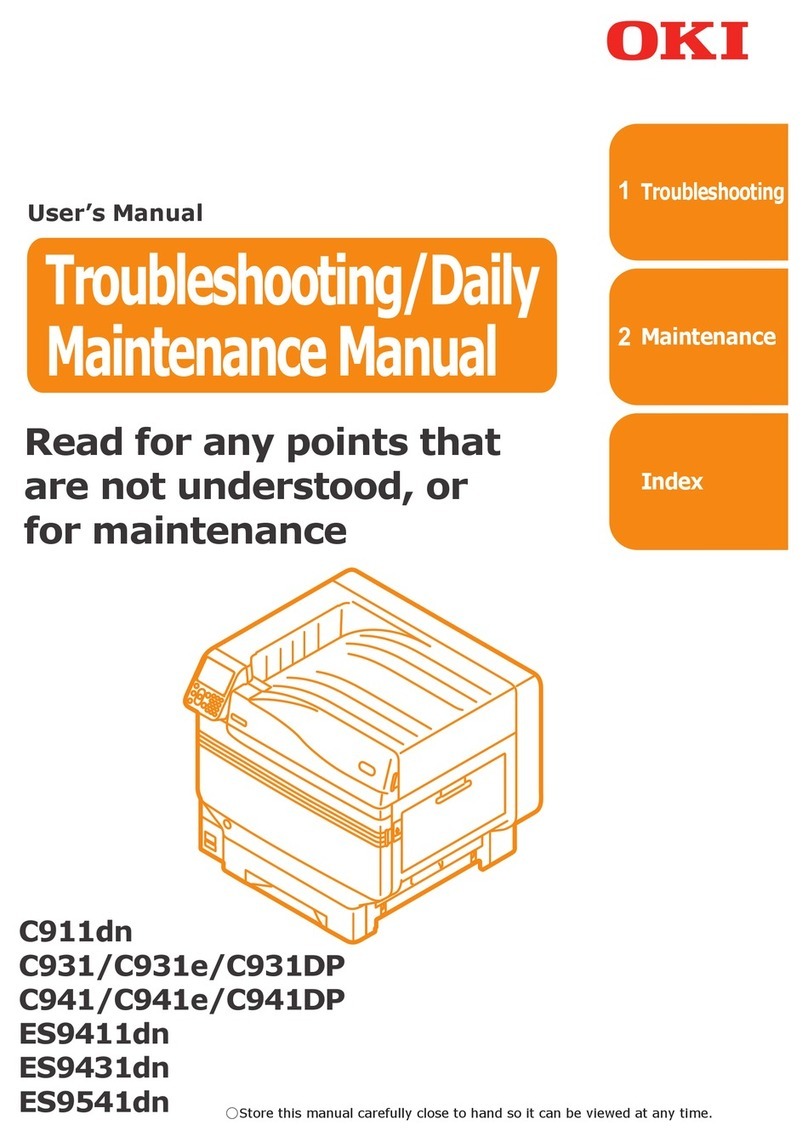 Oki C911dn User manual