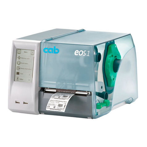 CAB eos 1 User manual