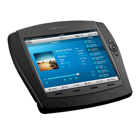 Crestron TPMC-8X-GA Operation guide