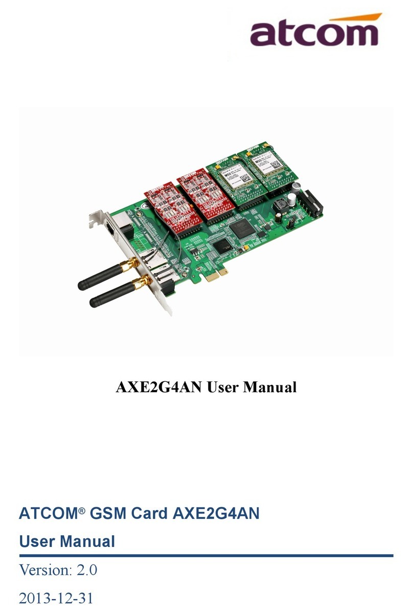 ATCOM AXE2G4AN user manual