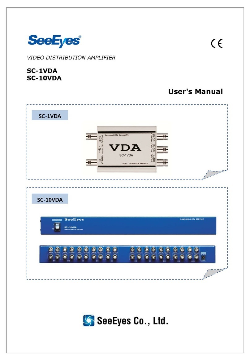 SeeEyes SC-1VDA user manual