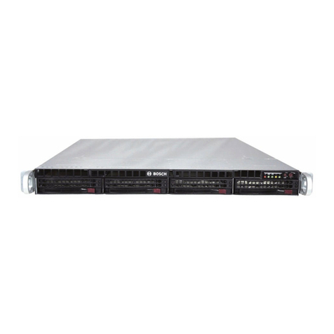Bosch DIVAR IP 6000 1U User manual Bosch DIVAR IP 6000 1U User manual